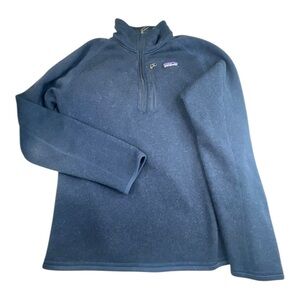 Patagonia Blue Quarter-Zip Sweatshirt